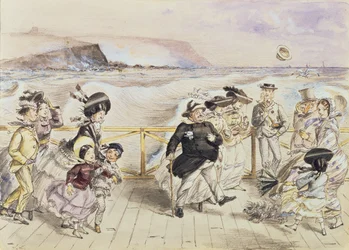 A bracing day at the seaside